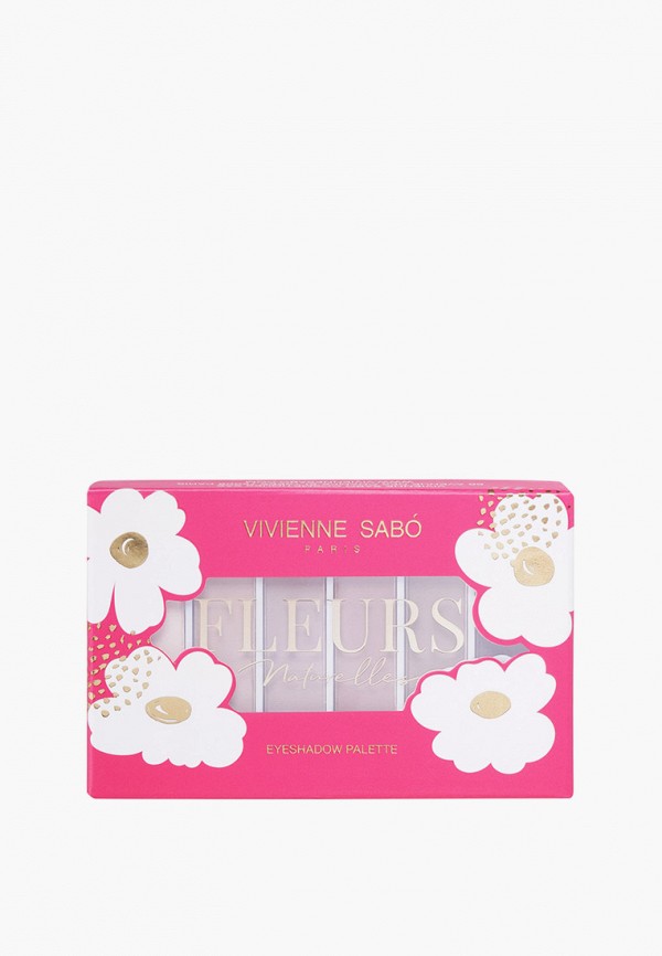 

Палетка для глаз Vivienne Sabo, Разноцветный, Fleurs naturelles, тон 01, 5 г