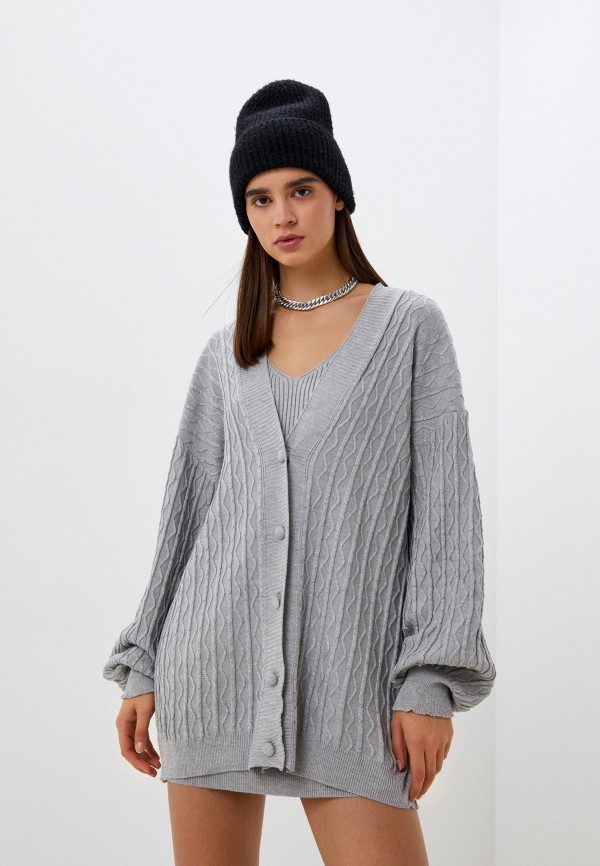 

Платье и кардиган TrendyAngel, Серый