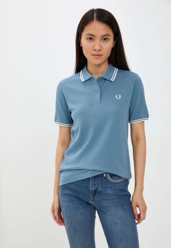 

Поло Fred Perry, Голубой