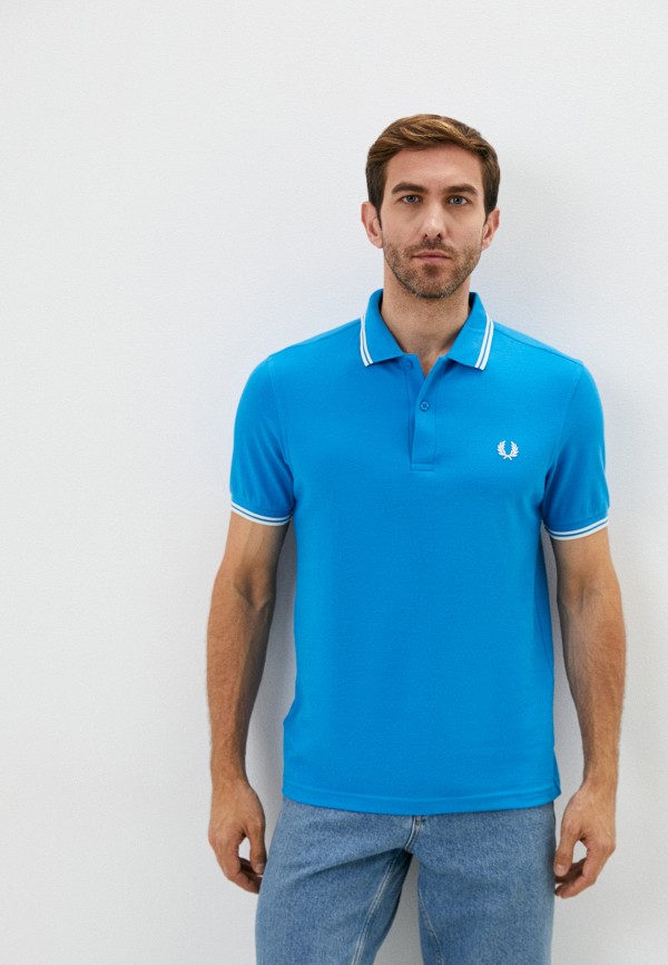 

Поло Fred Perry, Голубой