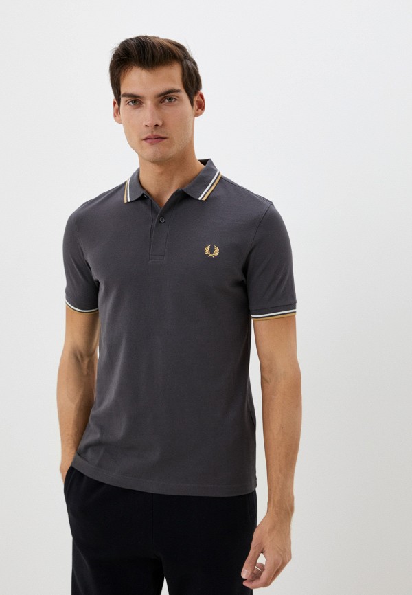 

Поло Fred Perry, Серый
