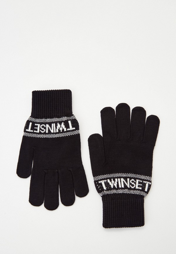 

Перчатки Twinset Milano, Черный, U&B