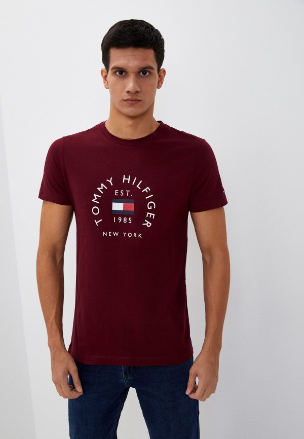 

Футболка Tommy Hilfiger, Бордовый