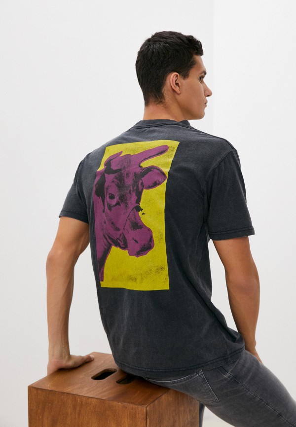 

Футболка DC Shoes, Серый, Andy Warhol COW