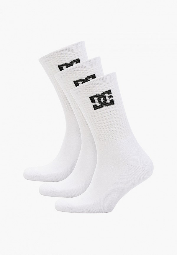 

Носки 3 пары DC Shoes, Белый, SPP DC CREW 3PK M SOCK WBB0