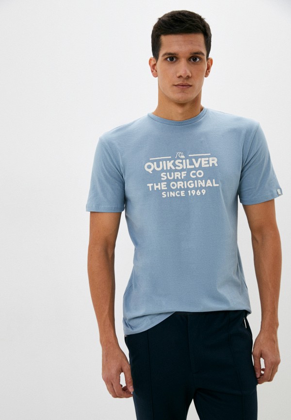 

Футболка Quiksilver, Голубой, FEEDINGLINE M TEES BJN0