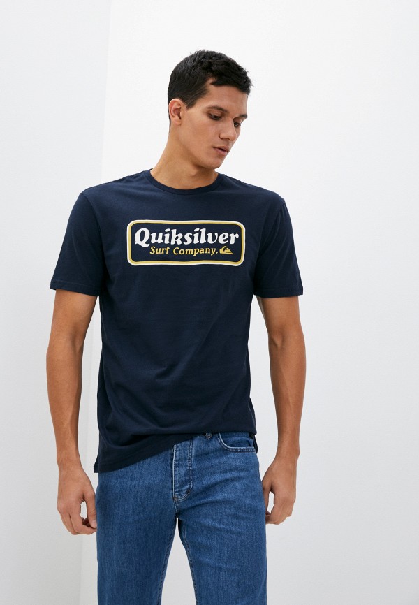 

Футболка Quiksilver, Синий, BORDER M TEES BYJ0