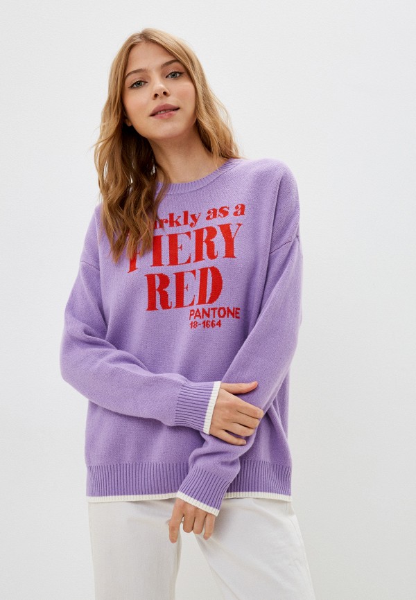 

Джемпер United Colors of Benetton, Фиолетовый, BENETTON x PANTONE