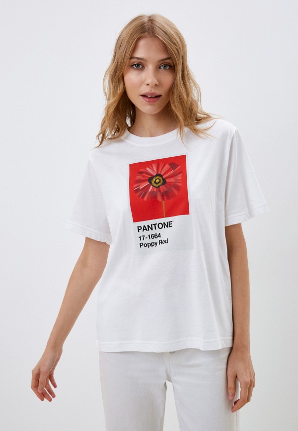 

Футболка United Colors of Benetton, Белый, BENETTON x PANTONE