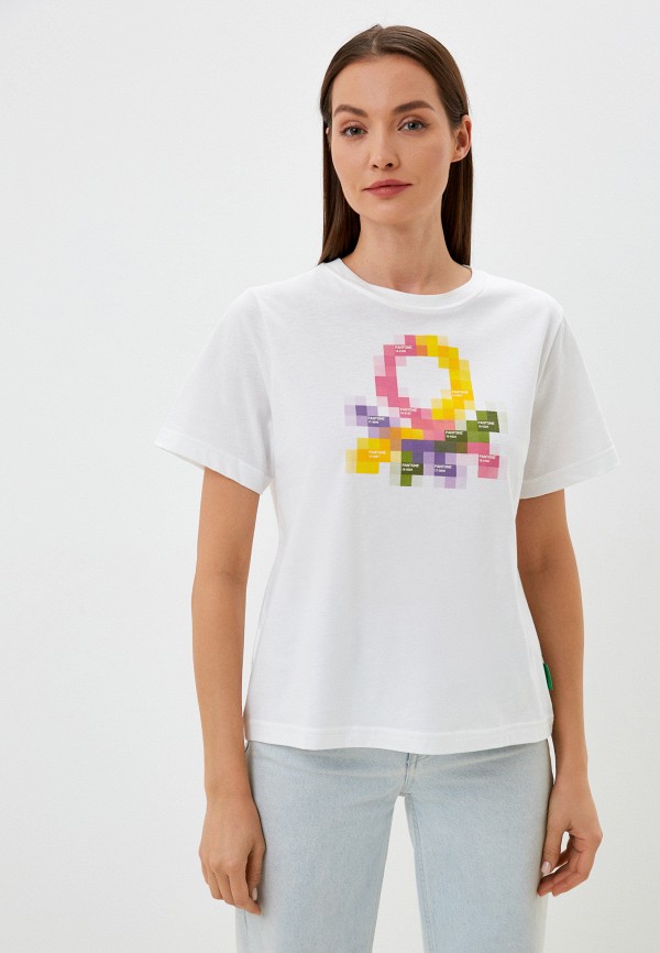 

Футболка United Colors of Benetton, Белый, BENETTON x PANTONE
