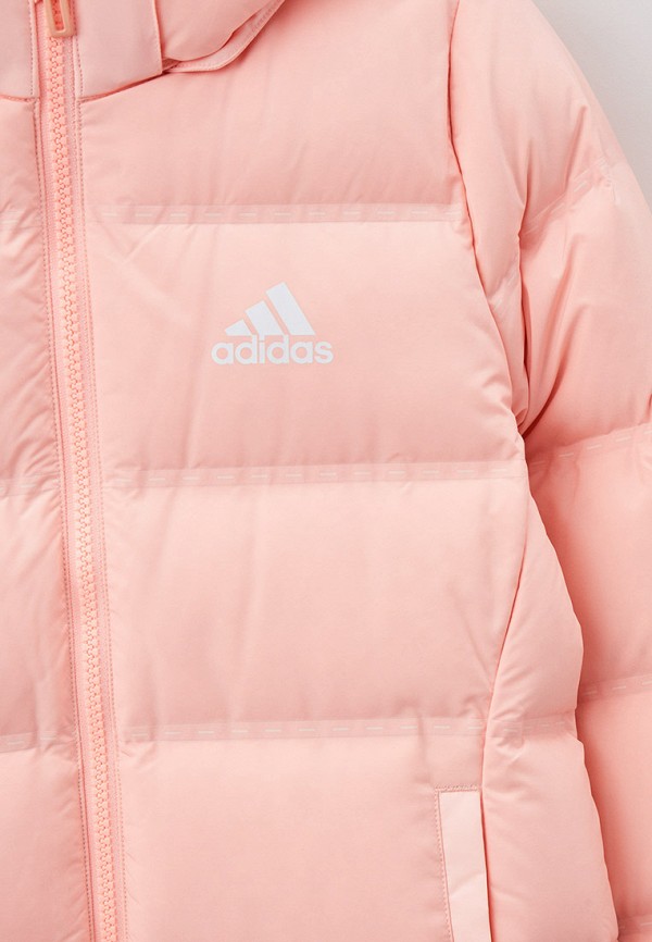 Пуховик adidas розовый, размер 140, фото 3