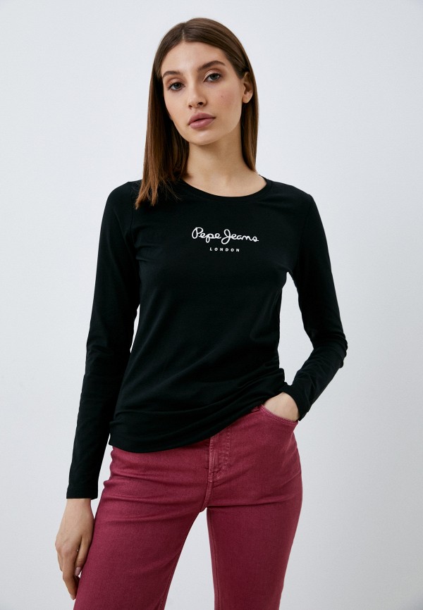 

Лонгслив Pepe Jeans, Черный, NEW VIRGINIA LS N