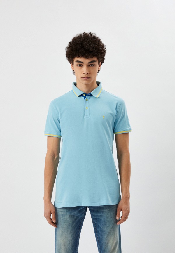 

Поло Trussardi Jeans, Голубой