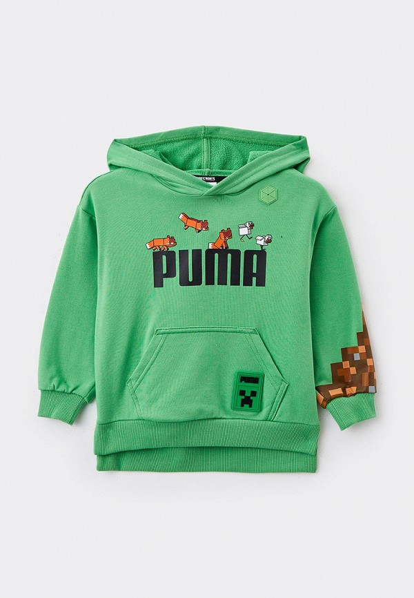 Худи PUMA зеленый 533436 RTLACB489801