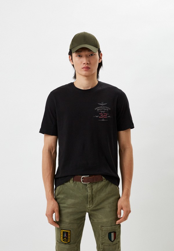 

Футболка Aeronautica Militare, Черный