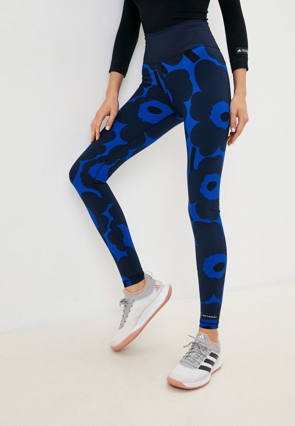

Тайтсы adidas, Синий, MARIMEKK BT L T