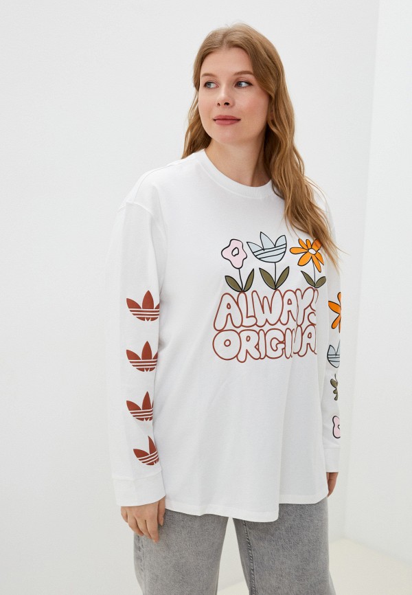 

Лонгслив adidas Originals, Белый, GRAPHIC LS