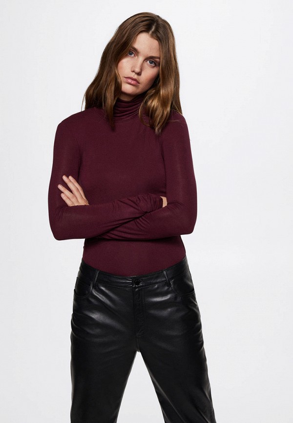 

Водолазка Mango, Бордовый, SECONDL
