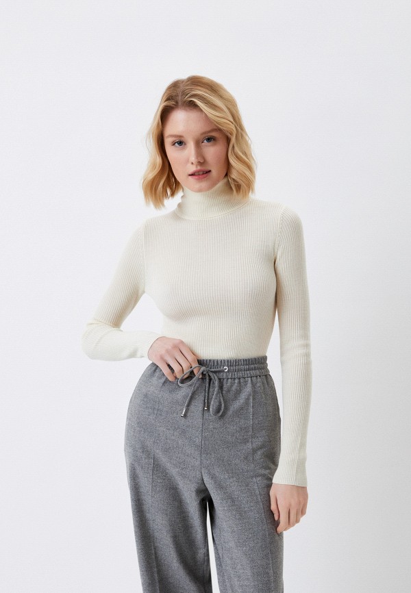 

Водолазка UNIQLO, Бежевый, из экстратонкой мериносовой шерсти
