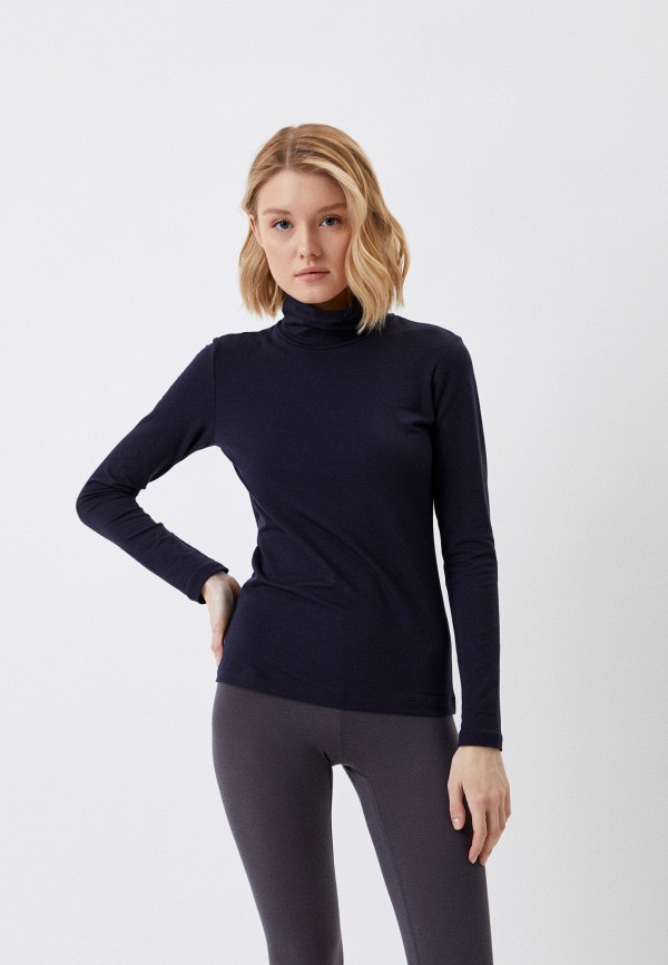 

Водолазка UNIQLO, Синий, HEATTECH С ХЛОПКОМ