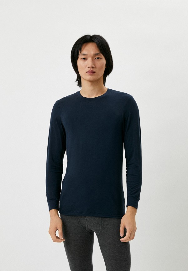 

Лонгслив UNIQLO, Синий, HEATTECH
