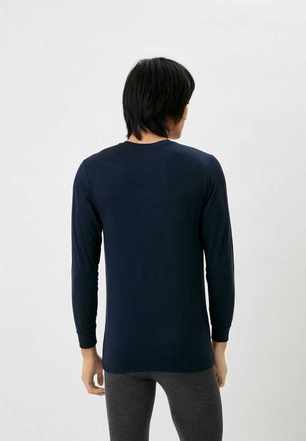 Лонгслив UNIQLO синий, размер 46, фото 3
