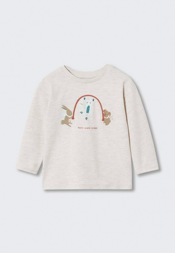 

Лонгслив Mango Kids, Розовый, COMBA