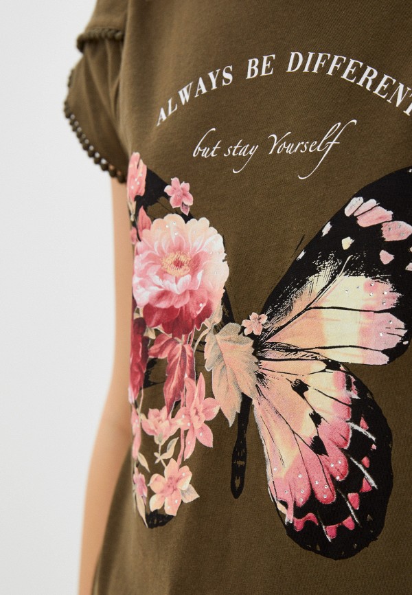 Футболка Springfield хаки, размер 40, фото 3