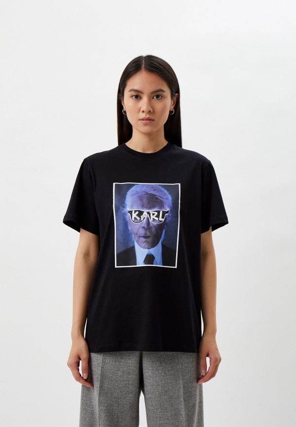 

Футболка Karl Lagerfeld, Черный
