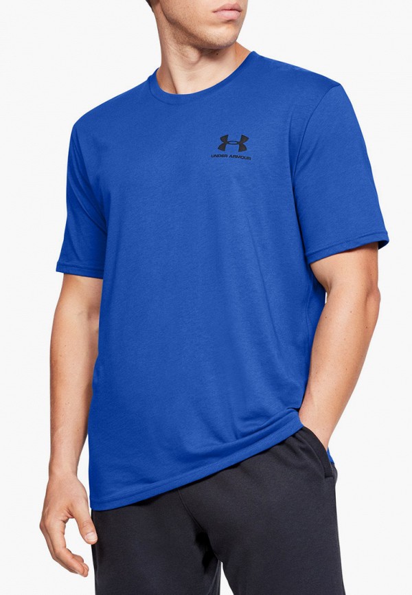 

Футболка спортивная Under Armour, Синий, UA SPORTSTYLE LC SS