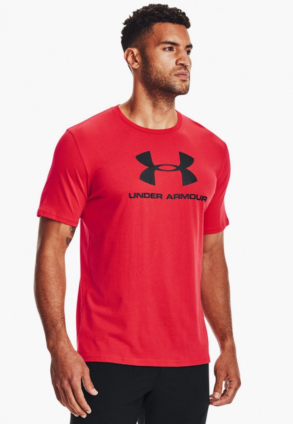 

Футболка спортивная Under Armour, Красный, UA SPORTSTYLE LOGO SS