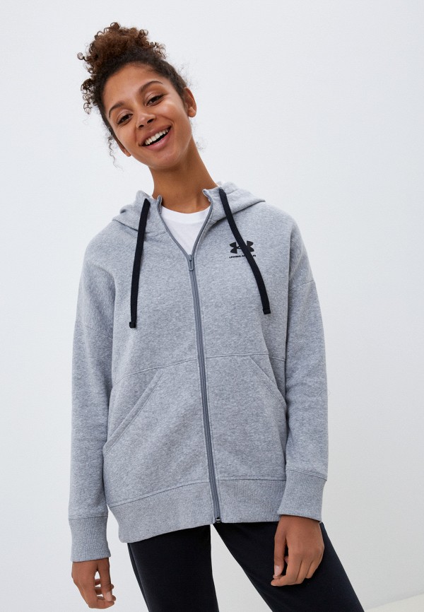 

Толстовка Under Armour, Серый, Rival Fleece FZ Hoodie