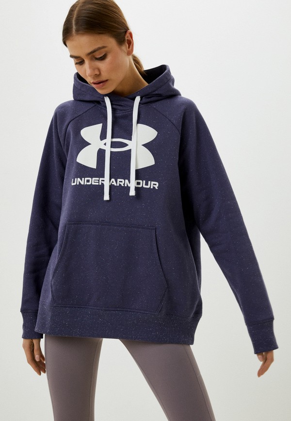 

Худи Under Armour, Фиолетовый, Rival Fleece Logo Hoodie