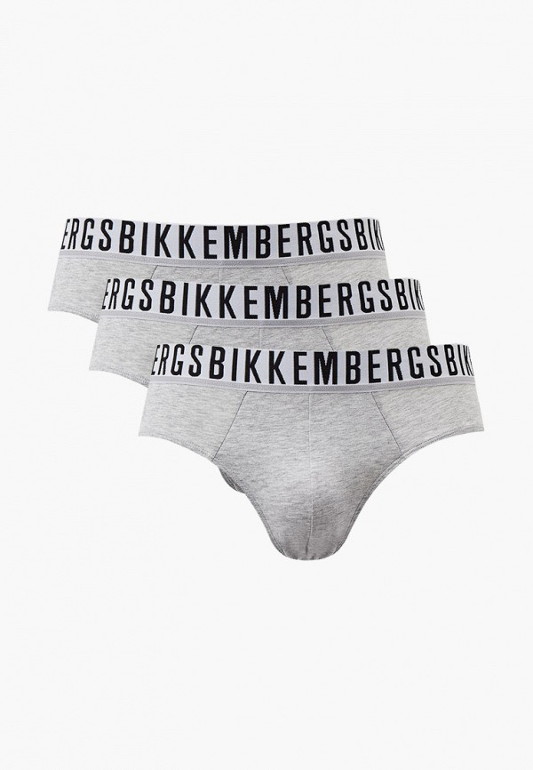 

Трусы 3 шт. Bikkembergs, Серый
