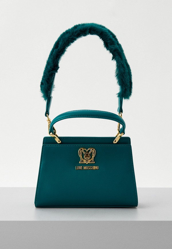

Сумка Love Moschino, Бирюзовый