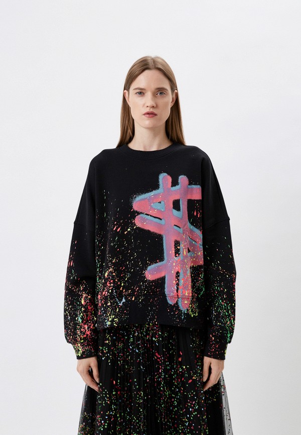 

Свитшот Twinset Milano, Черный, ACTITUDE CAPSULE
