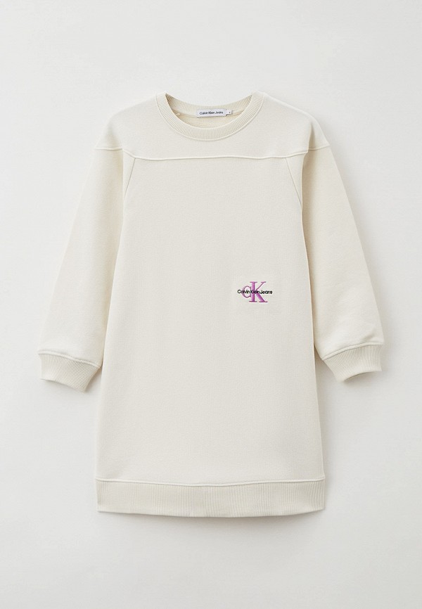 

Платье Calvin Klein Jeans, Бежевый