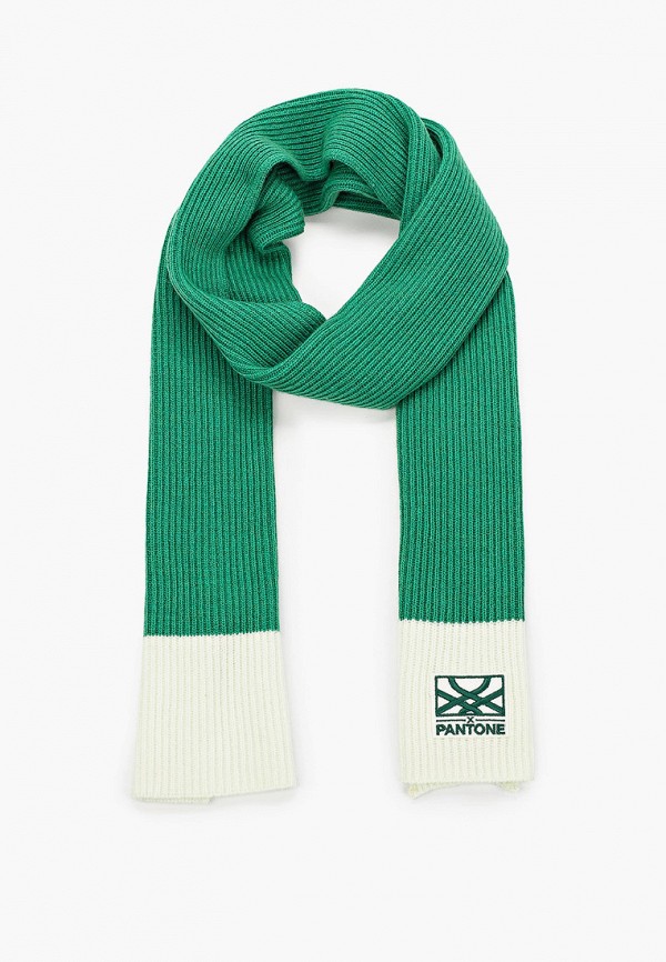 

Шарф United Colors of Benetton, Зеленый, BENETTON x PANTONE