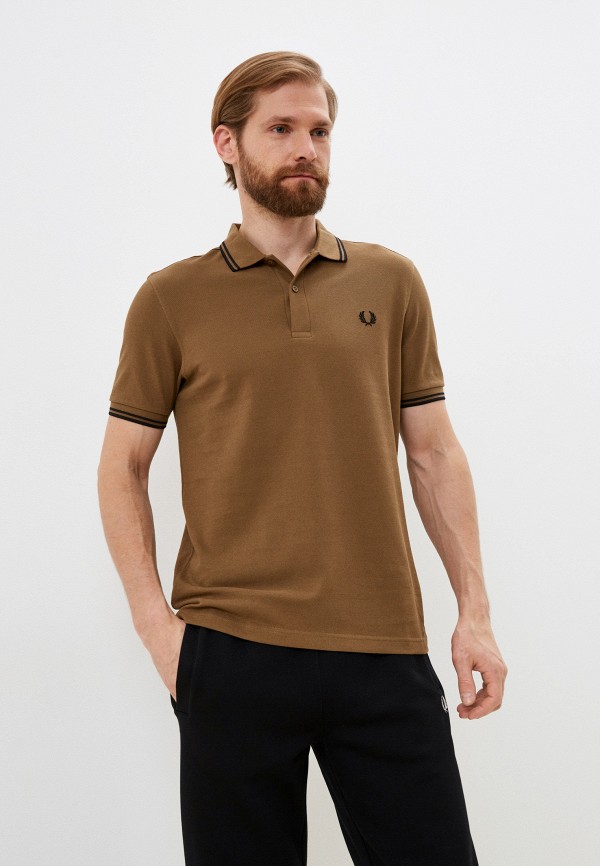 

Поло Fred Perry, Коричневый
