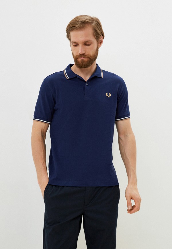 

Поло Fred Perry, Синий