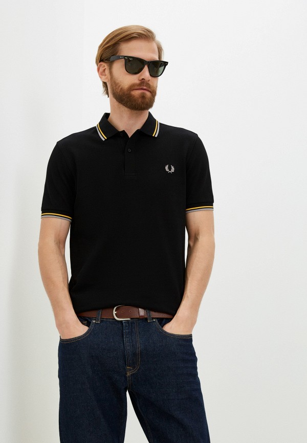 

Поло Fred Perry, Черный