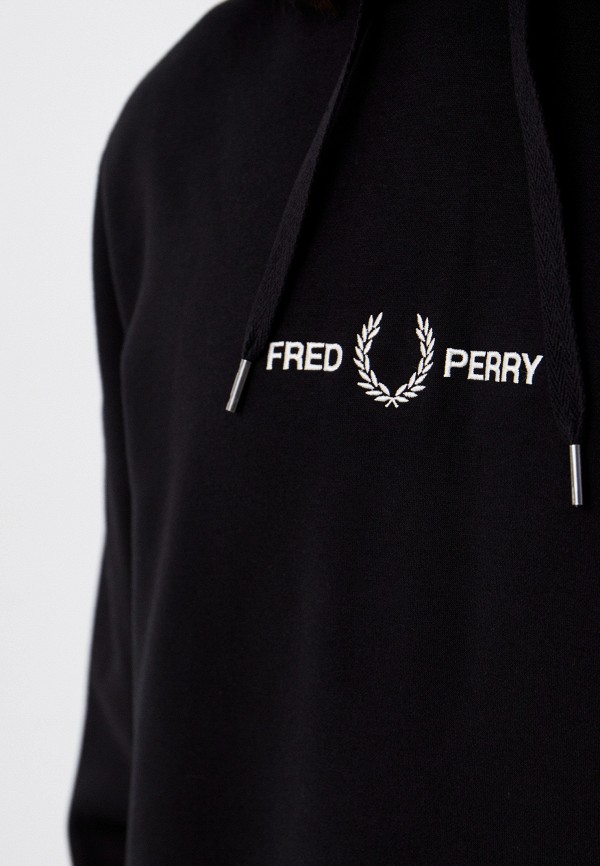 Худи Fred Perry черный, размер 56, фото 4