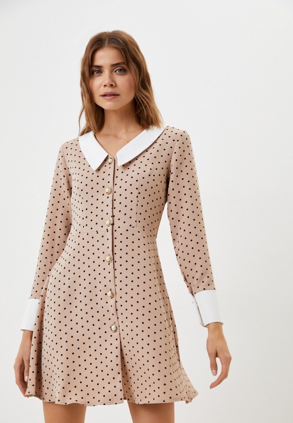 

Платье UnicoModa, Бежевый