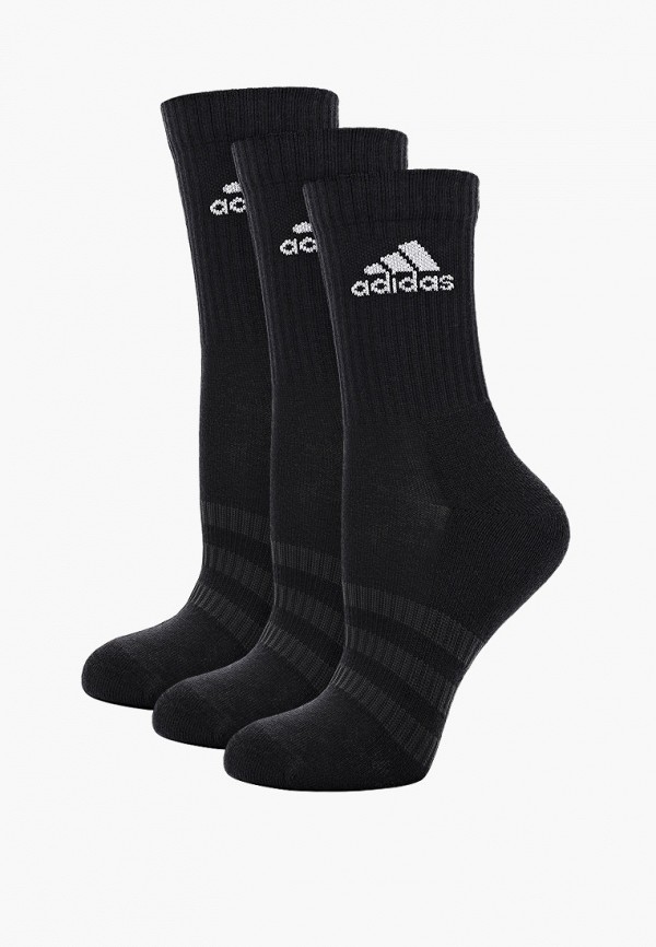 

Носки 3 пары adidas, Черный, CUSH CRW 3PP