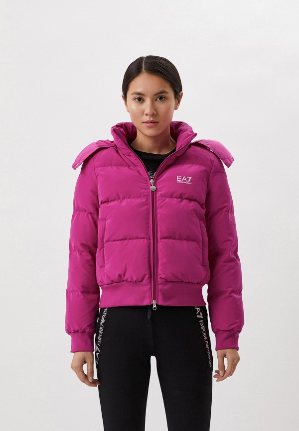 

Куртка утепленная EA7, Фуксия, SHINY JACKET