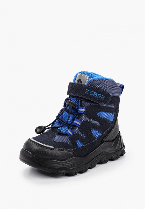 Ботинки Zebra синий, размер 32, фото 2