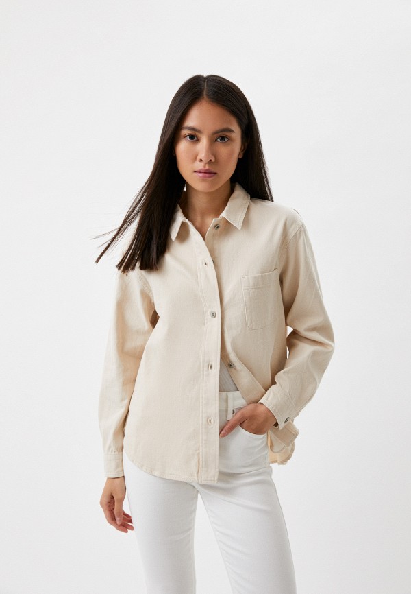 

Куртка джинсовая UNIQLO, Бежевый