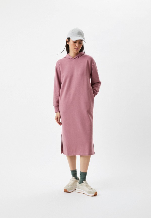 

Платье UNIQLO, Розовый, с капюшоном