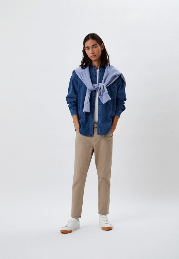 фото Рубашка джинсовая uniqlo