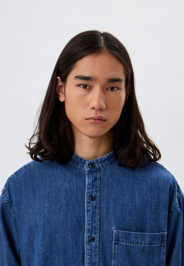 фото Рубашка джинсовая uniqlo